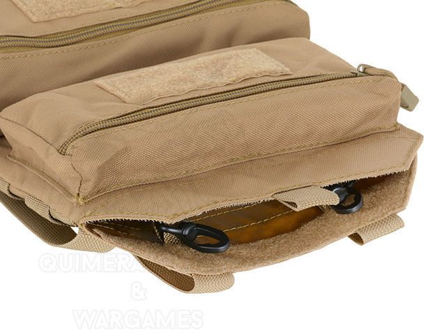 Alternative view of Assault Back panel 2 Pouches multifuncion 8Fields