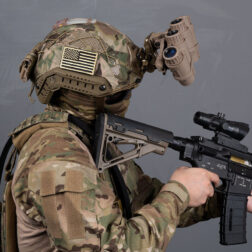 Funda de casco para Casco FAST - TopTacPro - Multicam Black - Imagen 15