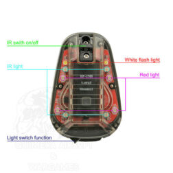 Baliza tipo Hel-Star 6 Gen III Rojo - Imagen 15