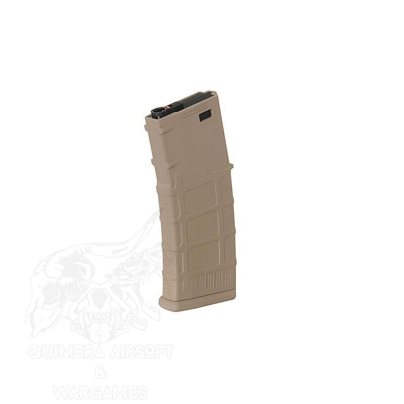 Alternative view of Cargador Mid-Cap tipo PMAG para M4 120Bbs E&C - Negro