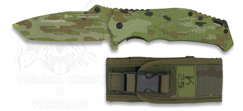 Navaja Chinook 2 Camuflaje Ejercito español H9cm RUI