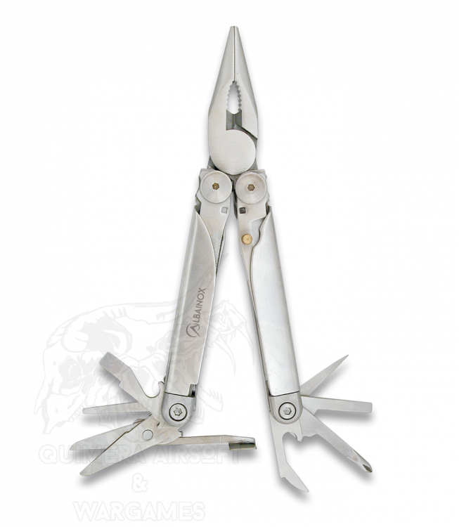 Alicate multiusos tactico con funda Albainox