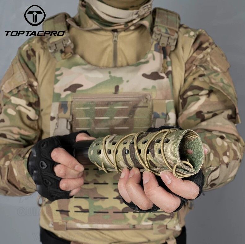 Alternative view of Cubre Silenciador Laser Cut 18cm TopTacPro