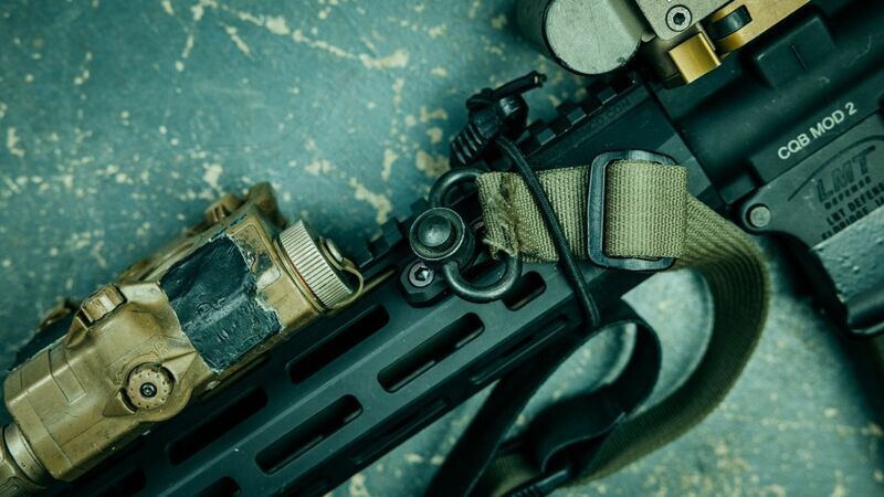 Alternative view of Enganche de correa QD tipo BCM para MLOK -