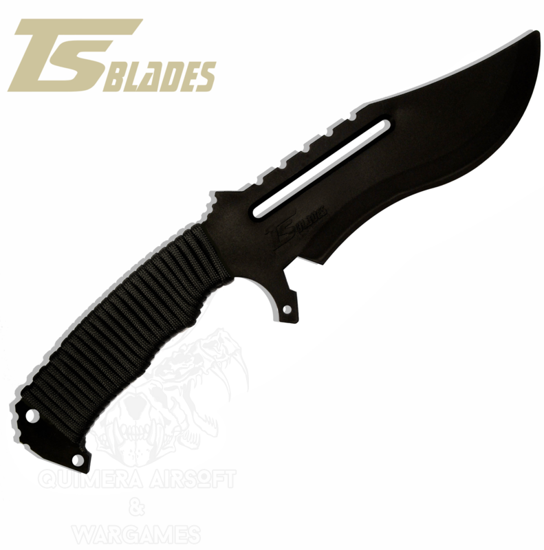Raptor G3 con empuñadura encordada TSBlades - Negro