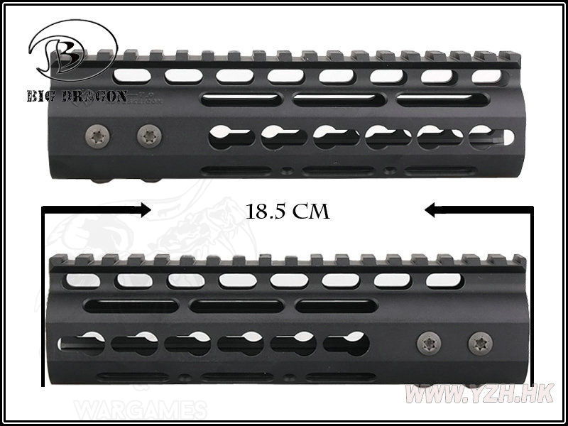 Alternative view of Guardamanos Keymod 7 Big Dragon - Tan