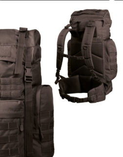 Mochila German Rucksack Gen.2 Mil-Tec - Negro 65L. - Imagen 3