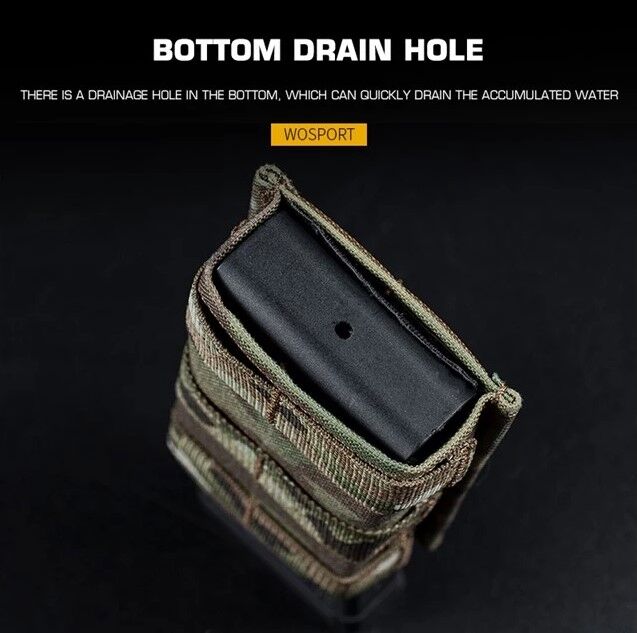 Alternative view of Pouch 5.56 Largo Tipo KYWI con inserto de Polimero Wosport