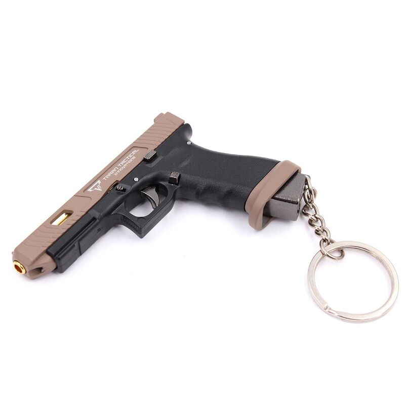 Alternative view of Llavero Metálico Glock 34 Taran Con Piezas Móviles