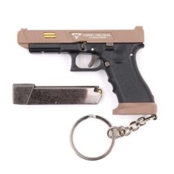 Llavero Metálico Glock 34 Taran Con Piezas Móviles - Imagen 7
