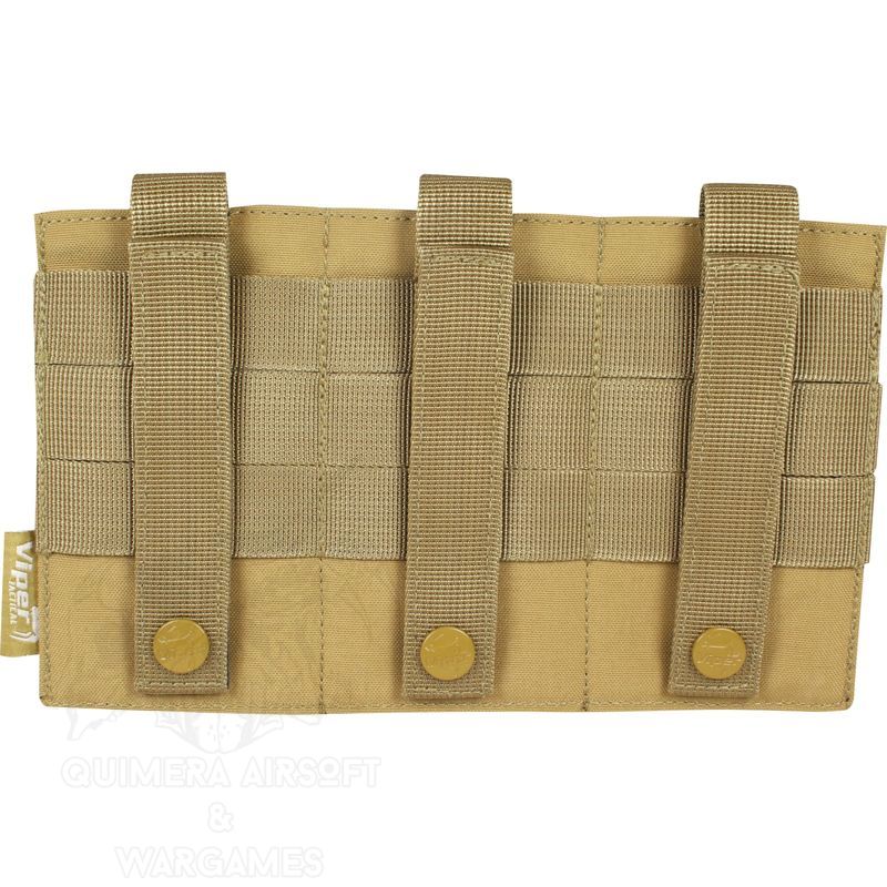 Alternative view of Viper Tactical Pouch elastico triple Negro