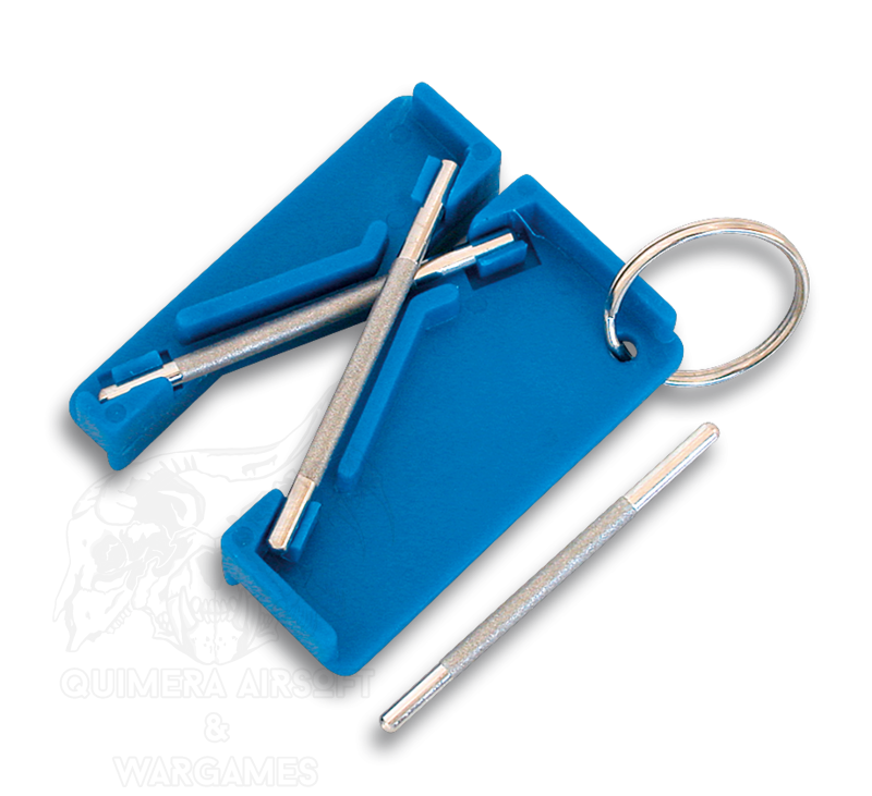 Afilador virginia diamante con llavero