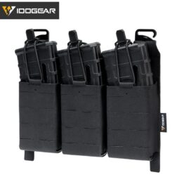 Pouch triple M4 tipo FERRO KTAR 556 IDOGEAR - Multicam - Imagen 15