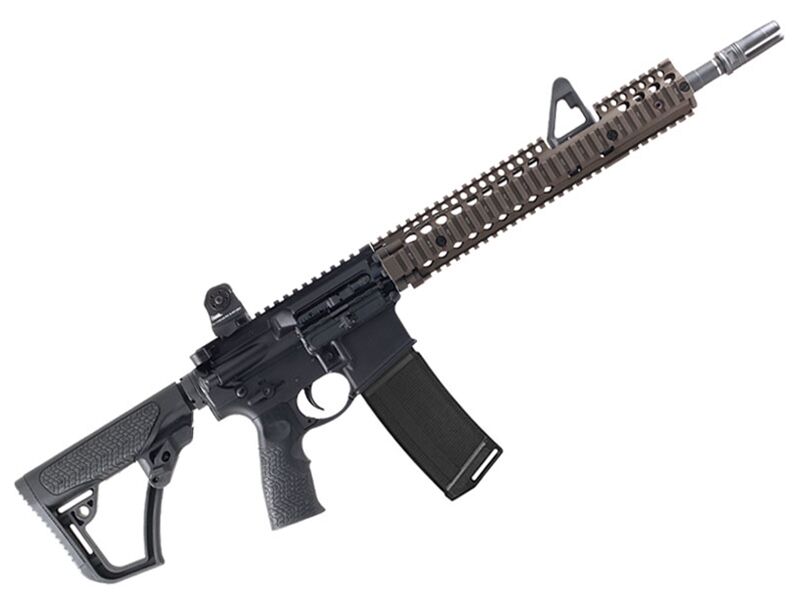Alternative view of Guardamanos FSP MK18 Ris II Tipo Daniel Defense 12.5