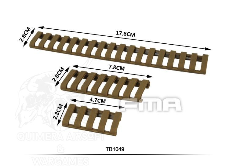 Alternative view of Cubre rail blando FMA - Rosa