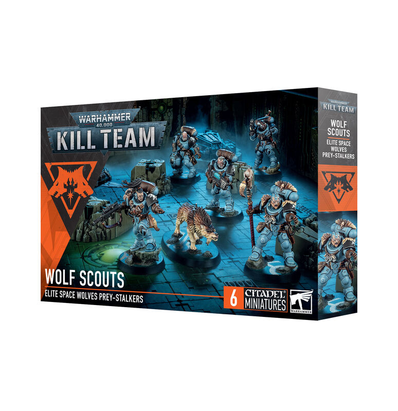 Comando de Exploradores Lobo - Space Wolves - Kill Team