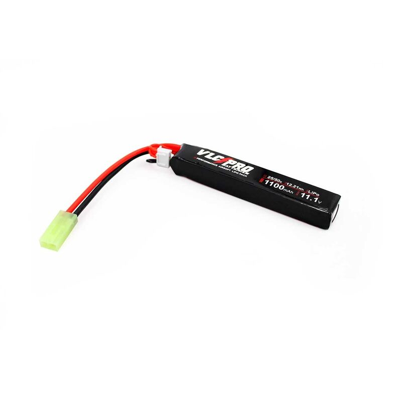 Bateria Lipo 11.1v 1100Mah 25C/50C Stick VLC Mini Tamya