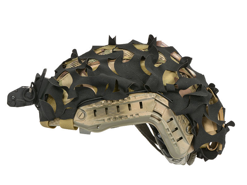 Funda Casco 3D Laser-Cut Camo para Casco Fast 8Fields