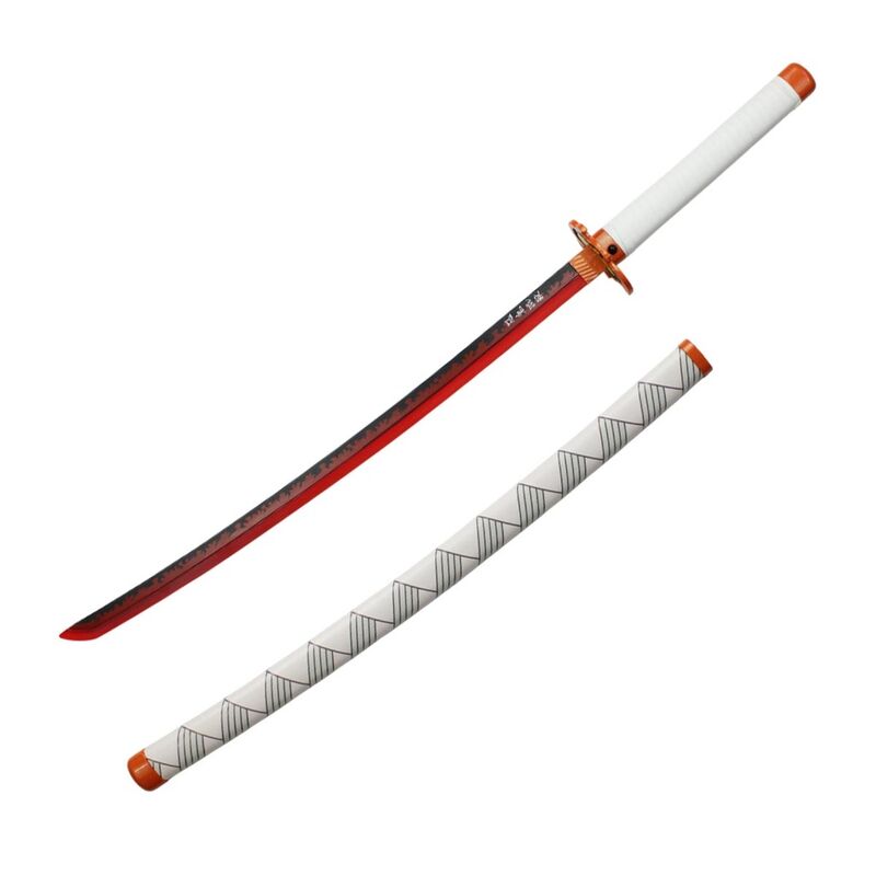 Katana Acero-LED Kimetsu No Yaiba/Demon Slayer Rengoku Blood Heritage