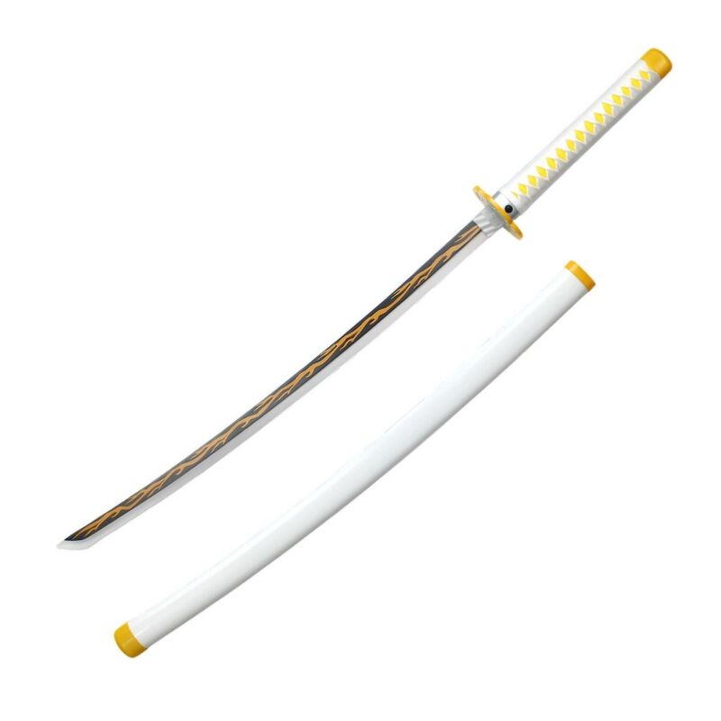 Katana Acero-LED Kimetsu No Yaiba/Demon Slayer Zenitsu Blood Heritage