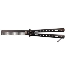 Navaja Mariposa Peine Blood Heritage - Negro