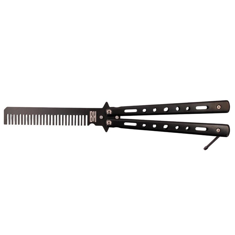 Navaja Mariposa Peine Blood Heritage - Negro