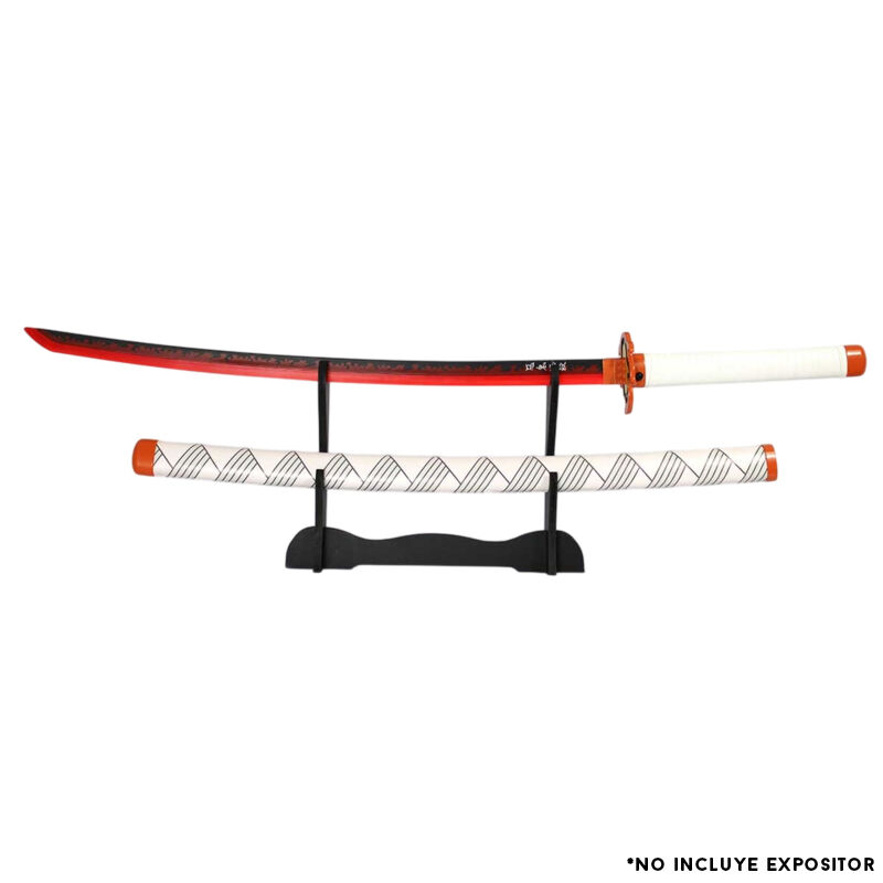 Alternative view of Katana Acero-LED Kimetsu No Yaiba/Demon Slayer Rengoku Blood Heritage