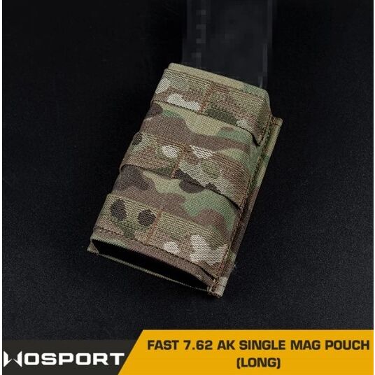 Pouch 7.62 Largo Tipo KYWI con inserto de Polimero Wosport - Imagen 5