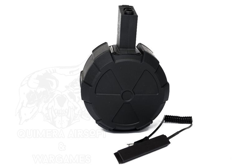 Cargador Drum para M4 1800bbs ICS