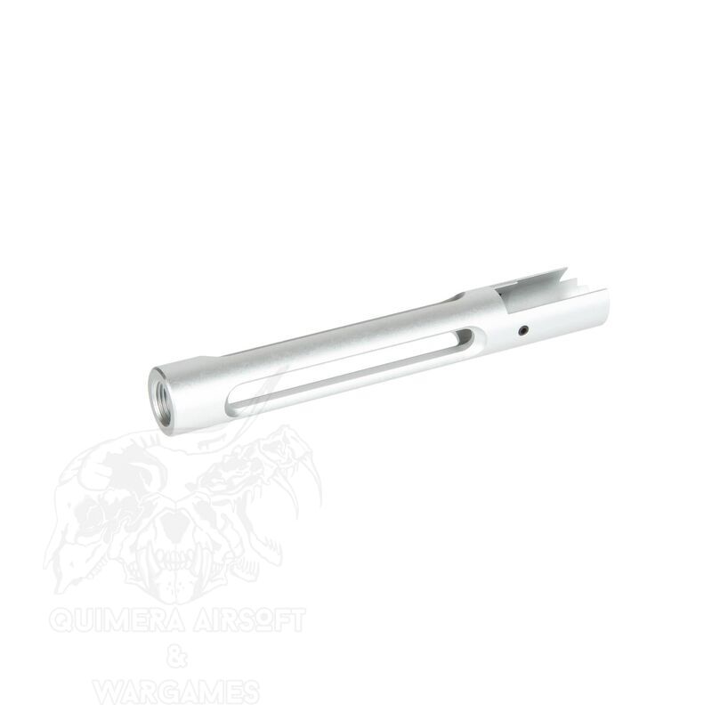 Cañon externo con rosca para HI-Capa 5.1 5KU - Plata