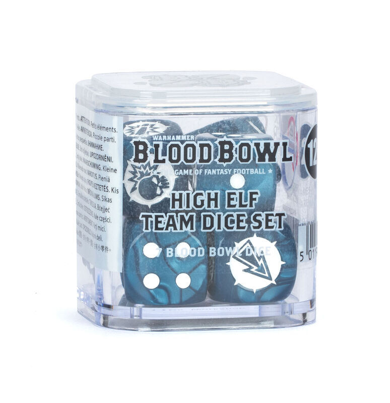 High Elf Team Dice Set - Blood Bowl