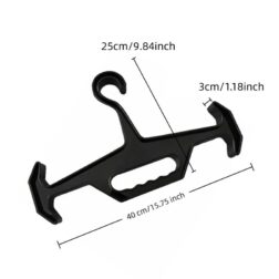Alternative view of Percha Rigida para Chalecos DF Tactical - Negro