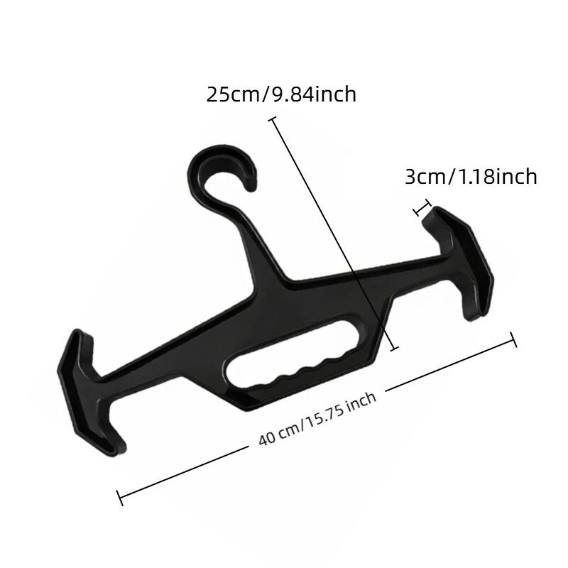 Alternative view of Percha Rigida para Chalecos DF Tactical - Negro