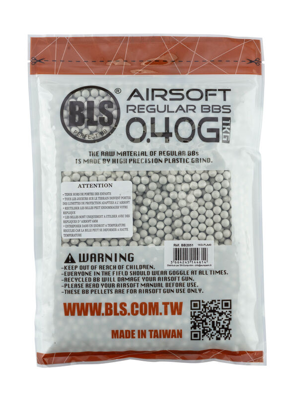 Alternative view of Bolas Bio 0.40gr 2500 BBs 1kg BLS