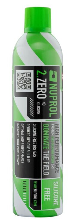 Gas 2.Zero Sin Silicona 154psi 650ml - Nuprol