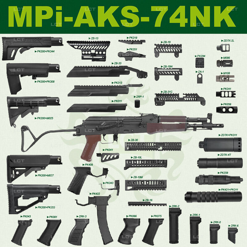 Alternative view of MPi-AKS-74NK AEG - LCT