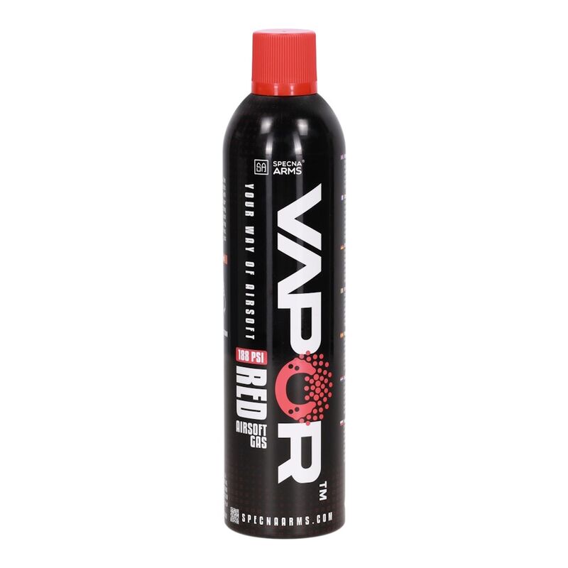 Green Gas Vapor RED 600ml 13KG Sin Silicona - Specna Arms