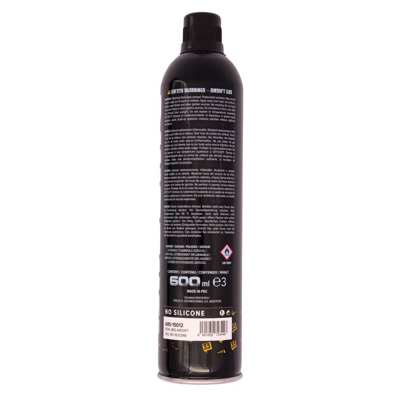 Alternative view of Green Gas Iron 600ml 8KG Sin Silicona - Arsenic