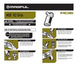Pistolete MOE K2 para M4 GBB Magpul - Imagen 6