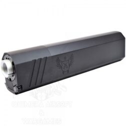 Alternative view of Silenciador 210mm octogonal tipo Osprey CCW 14mm - DF Tactical - Negro