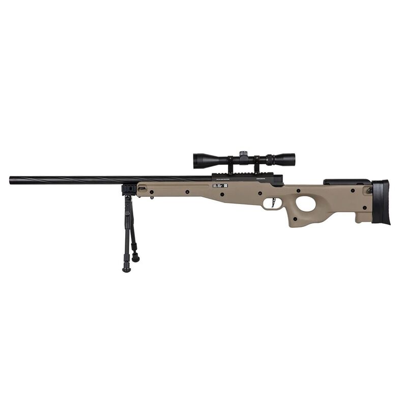 L96 SA-S11 con Bipode y Optica Specna Arms - Tan