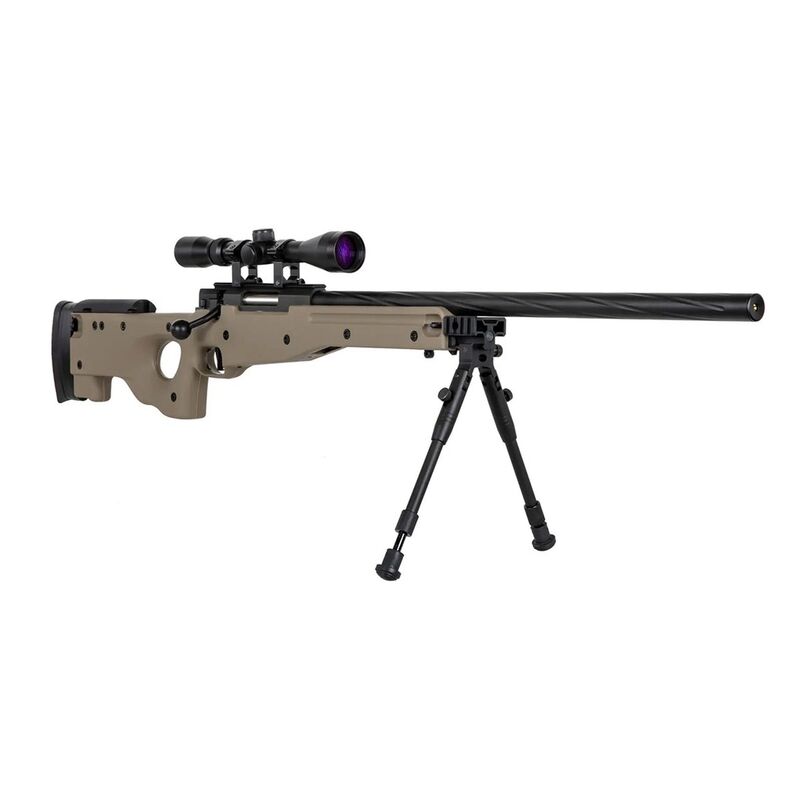 L96 SA-S11 con Bipode y Optica Specna Arms - Tan - Imagen 5