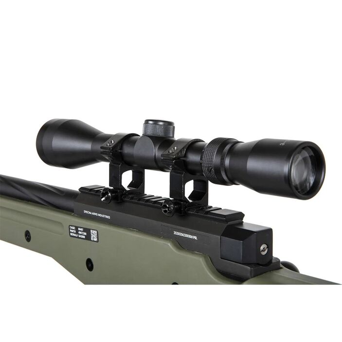 Alternative view of L96 SA-S11 con Bipode y Optica Specna Arms - Tan