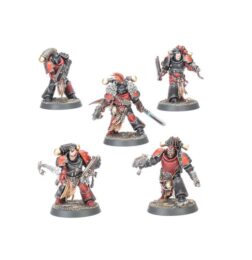 Alternative view of Asaltantes Corsarios Rojos - Chaos Space Marines