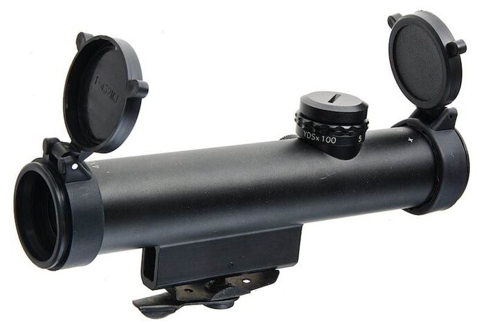 Mira tipo Colt 4x20 para Carry Handle de M4 o M16 - G&P