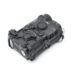 ET OGL Metalico Linterna mas Laser Verdey Laser IR WADSN - Negro