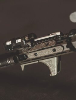 Barricade tipo MBS V1 Irregular MLOK MP - Negro - Imagen 13