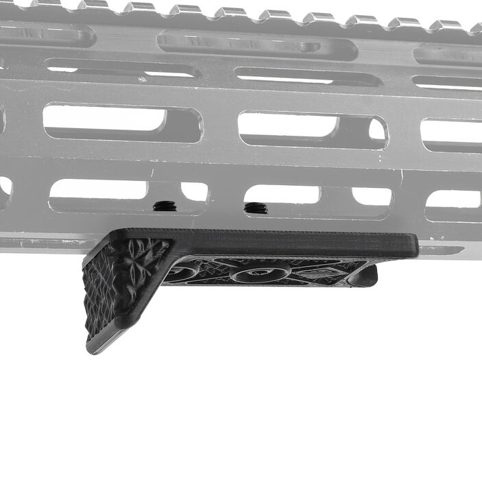 Barricade tipo MBS V1 Irregular MLOK MP - Negro - Imagen 9