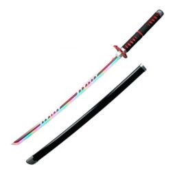 Alternative view of Katana Madera Led Humo Kimetsu No Yaiba/Demon Slayer Tanjiro- Blood Heritage