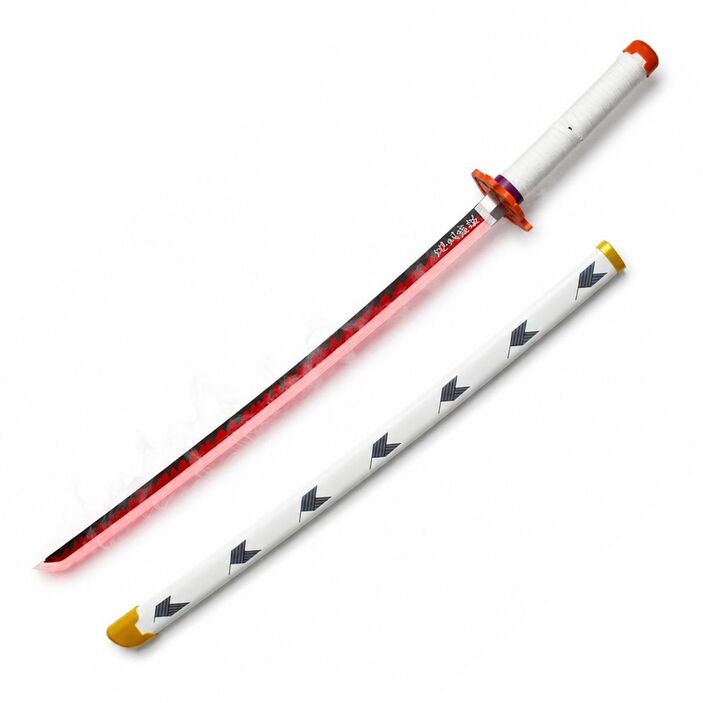 Katana Madera Led Humo Kimetsu No Yaiba/Demon Slayer Rengoku - Blood Heritage